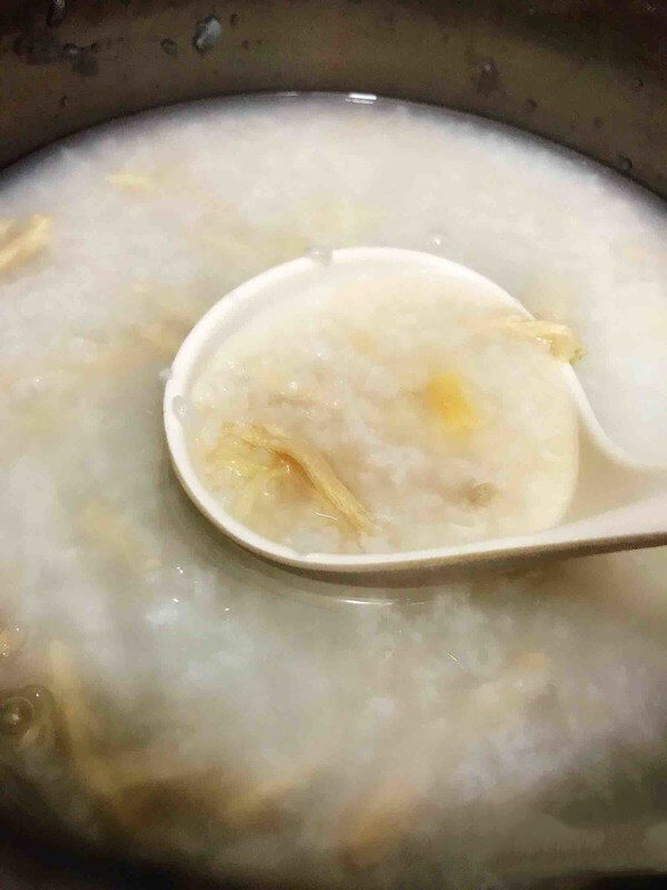 scallop porridge for baby