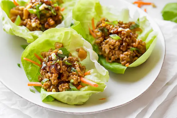 Chinese Chicken Lettuce Wraps