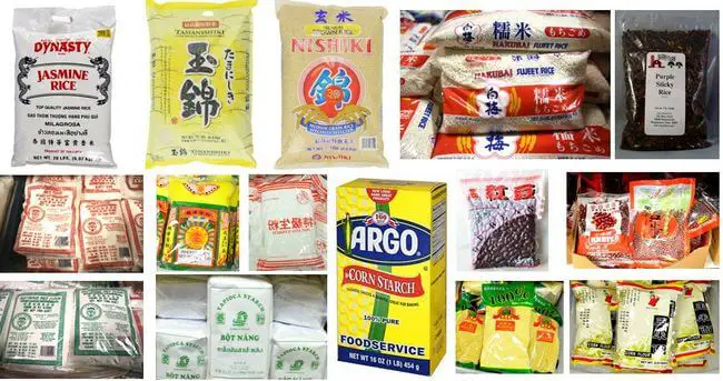 Corn starch used in making Chinese pork stew