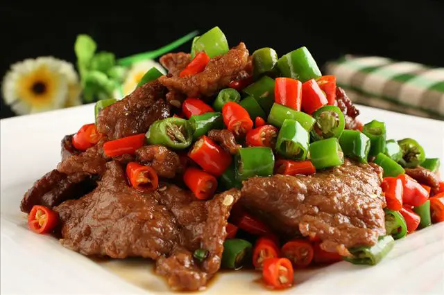Hunan beef will have you tasting the pepper in all its glory