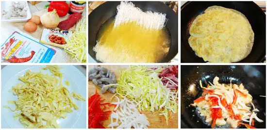 Ingredients For Singapore Mei Fun