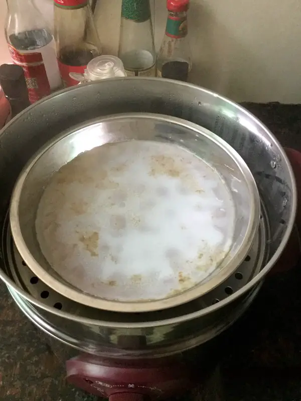 Same as above, steam until cooked