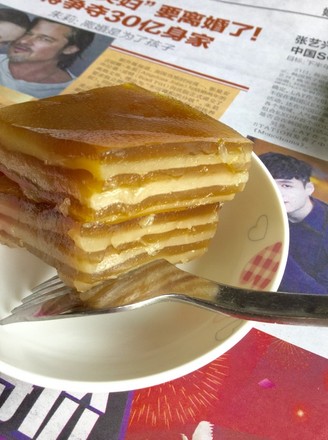 The Traditional Southern China Dessert-The Water Chestnut Cake