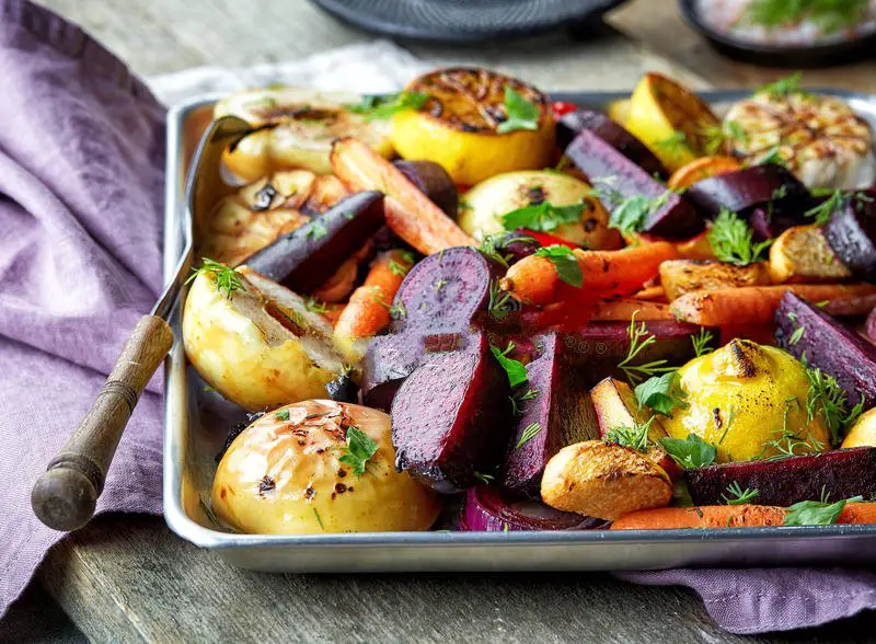 vegetables with balsamic glaze can come to your rescue in such days