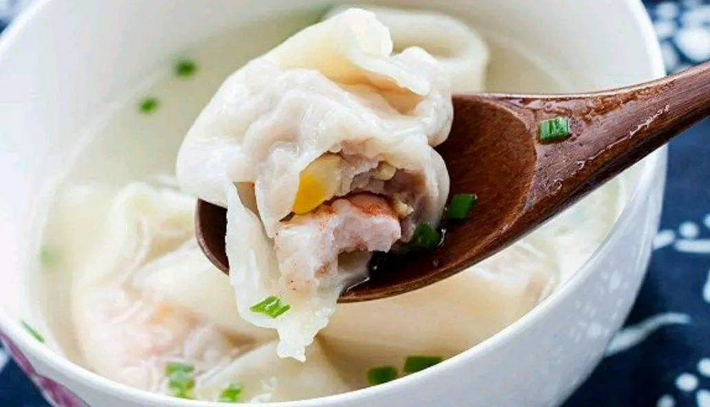 Ingredients in Preparation of Wonton Soup