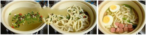When you eat, you can add a high soup to cook for a while