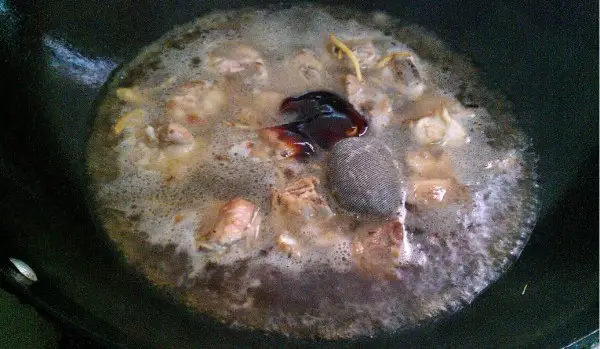 Add hot water
