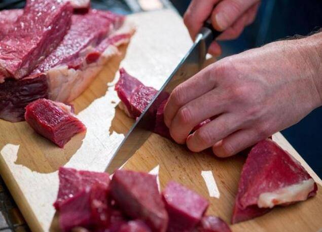 Preparing the beef mainly involves marinating it