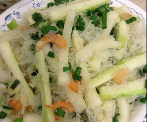 Stewed Vermicelli With Scallop And Zucchini Miss Chinese Food